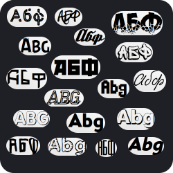 Download Cyrillic fonts for free