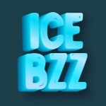 Icy text: beautiful font, frosty gradient