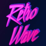 Beautiful retrowave font