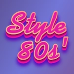 80s-style 3D text generator
