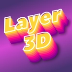 3D Text: Layered Gradient Effect