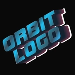 Eye-catching space-style 3D text