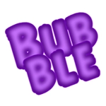 Bubble text with puffed letters effect