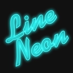 Neon font generator
