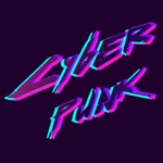 Cyberpunk text generator: 3D effect