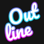 Adding an outline to a font online
