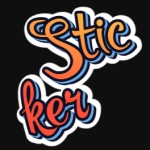 Sticker text constructor online