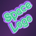 Space cartoon text