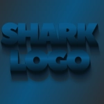 3d text sea depth effect