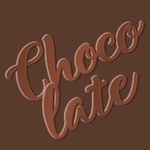 Beautiful chocolate font generator