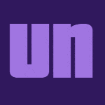 Text with gif animation effect of merging letters