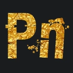 Gold lettering with font keetanobold
