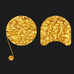 Gold lettering with font fatc