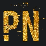 Gold lettering with font rusboycott