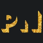 Gold lettering with font shadowlight