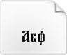 Download font Tkachevica