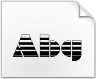 Download font a_BraggaStrip