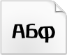 Download font RBNaftalin
