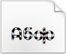 Download font LUSA