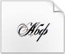 Download font Antonella Script X