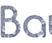 Create a beautiful text with a foil effect - online generator with Font Comfortaa