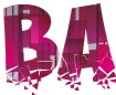 Font with a beautiful png background