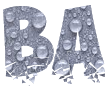Font with a beautiful png background