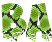 Font with a beautiful png background